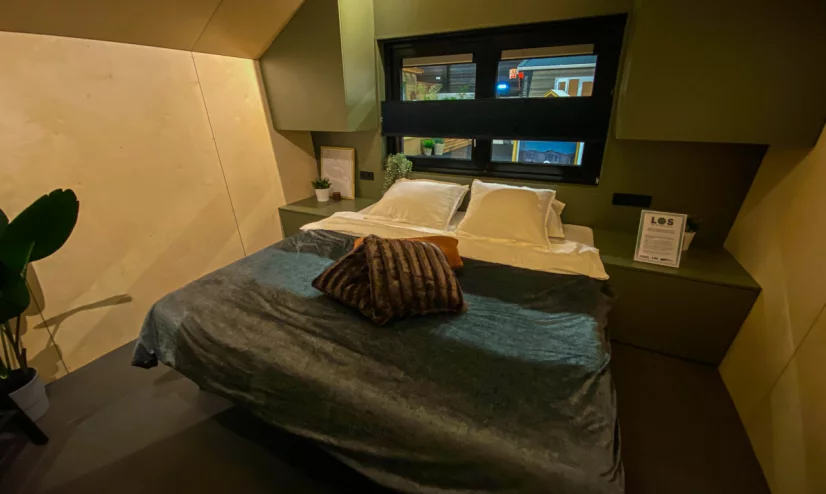 Projectinrichting voor recreatiewoningen