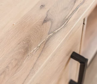 Close-up van verhuurde designer meubels