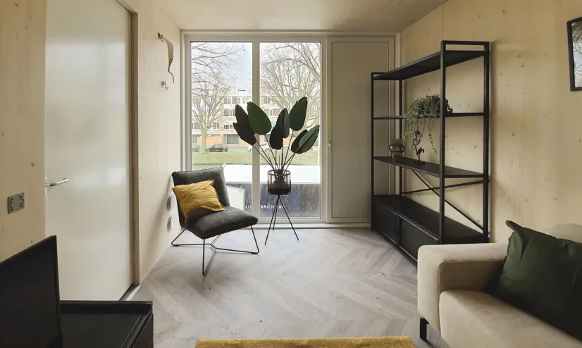 Projectinrichting voor recreatiewoningen